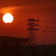 Imagen parcial del eclipse desde Hyderabad, India. Foto: Mahesh Kumar A./AP